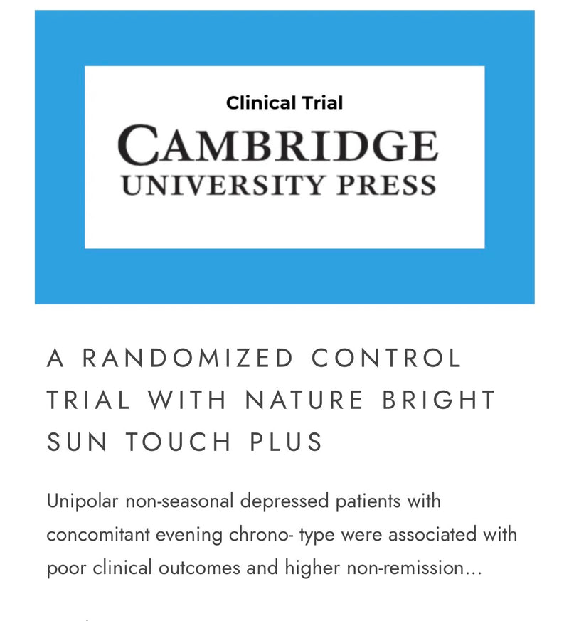 Sun Touch Plus Light & Ion Therapies for SAD and Winter Depression