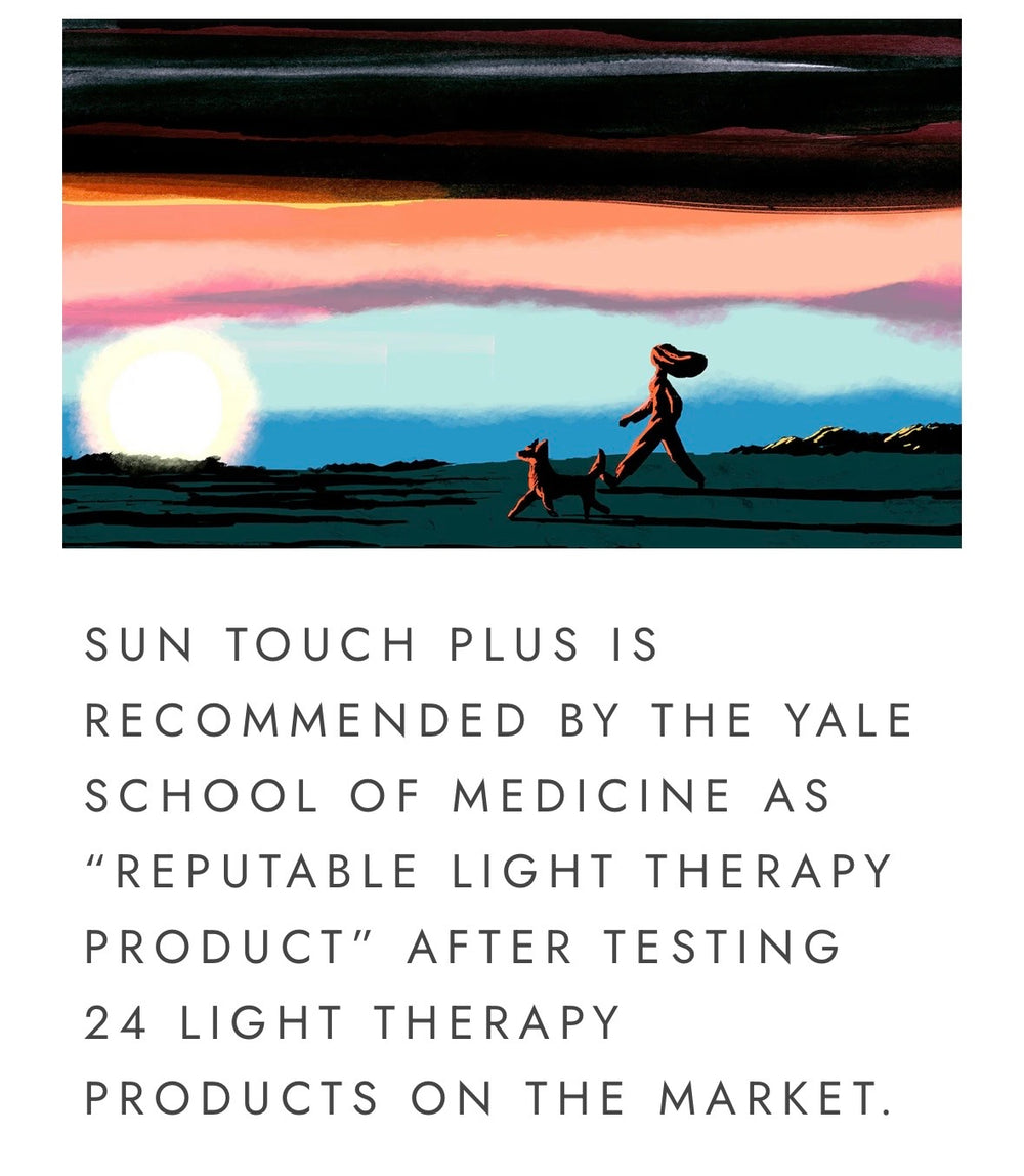 Sun Touch Plus Light & Ion Therapies for SAD and Winter Depression